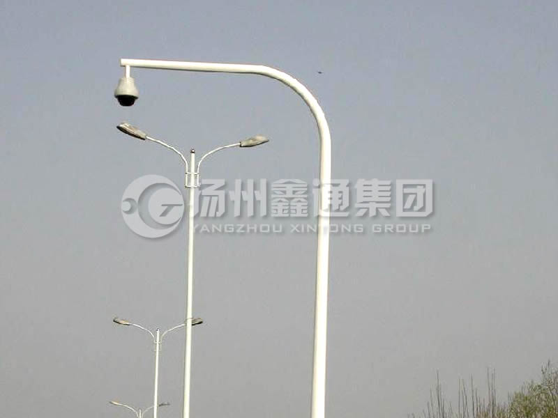 DJG-014，電子警察桿，彎臂球機(jī)桿