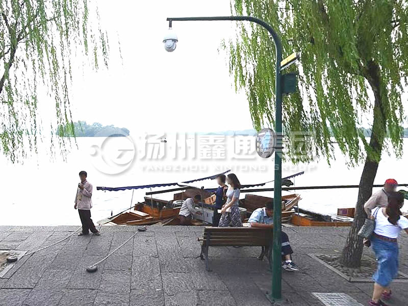 DJG-021，電子警察桿，自彎球機桿